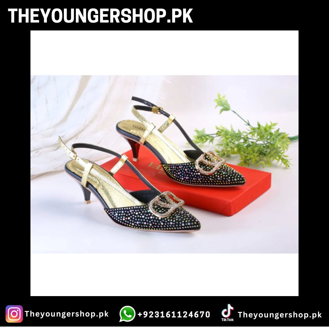 VLOGO SIGNATURE PUMPS - BLACK (MULTI)