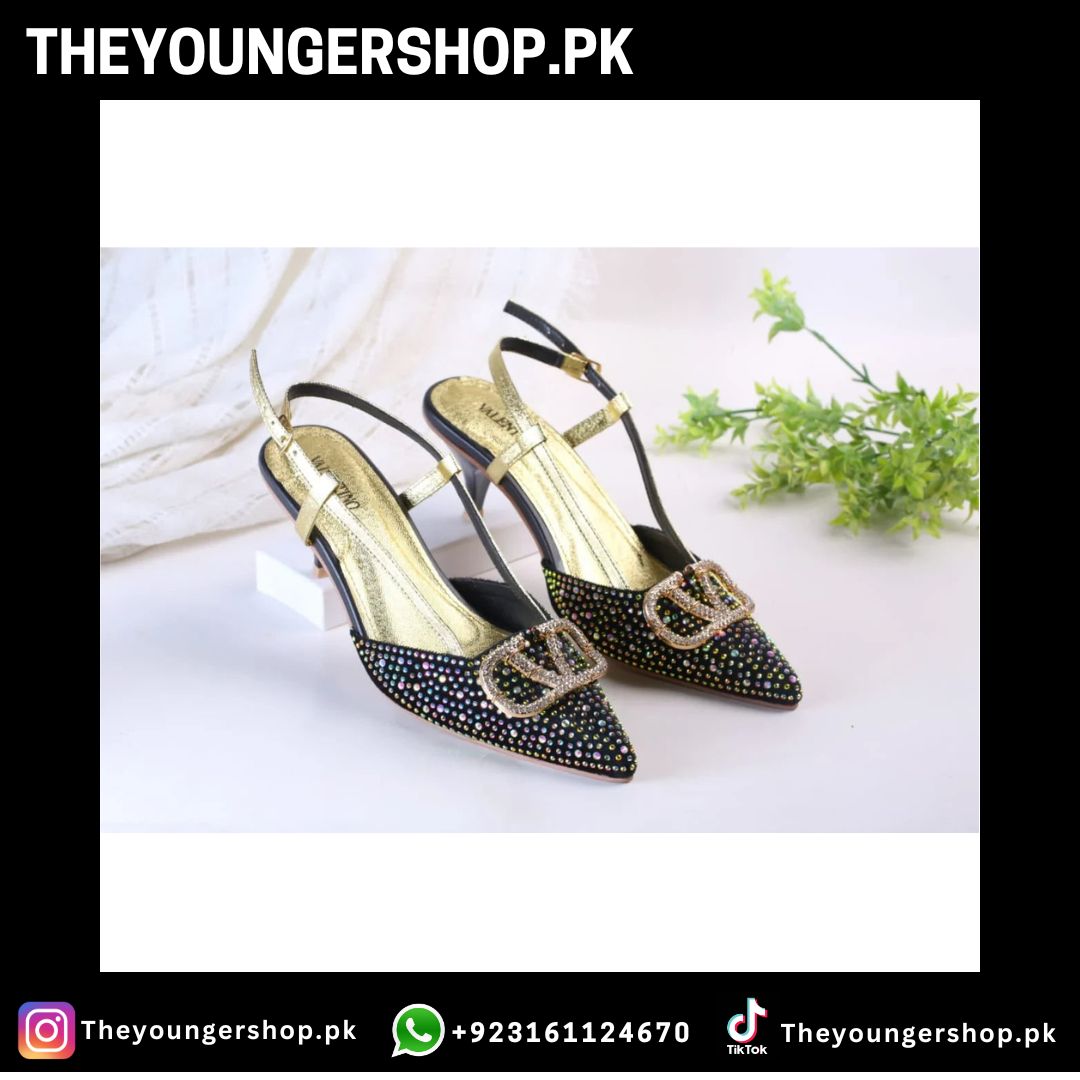 VLOGO SIGNATURE PUMPS - BLACK (MULTI)